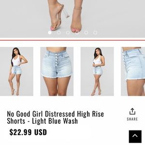 Fashion Nova shorts